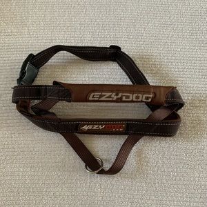 brown ezydog harness